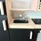 Black Wooden Play Kitchen