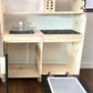Black Wooden Play Kitchen
