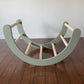 Green Climber Set | Folding Triangle, Arch, Slide/Ladder Ramp