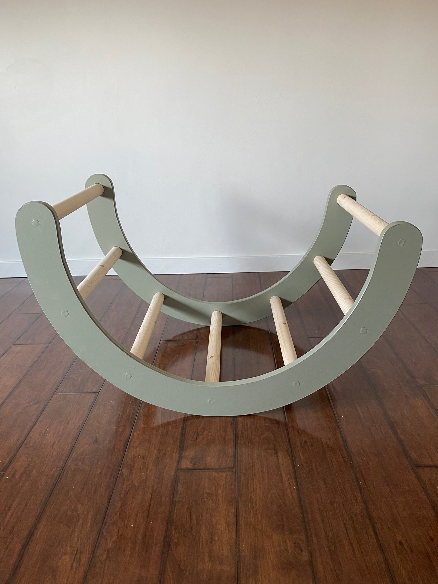 Green Climber Set | Folding Triangle, Arch, Slide/Ladder Ramp