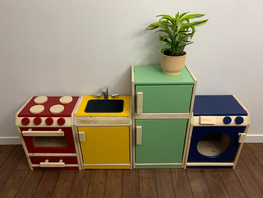 Play Kitchen | Wooden Appliances