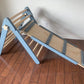 Blue Climber Set | Folding Triangle, Arch, Slide/Ladder Ramp