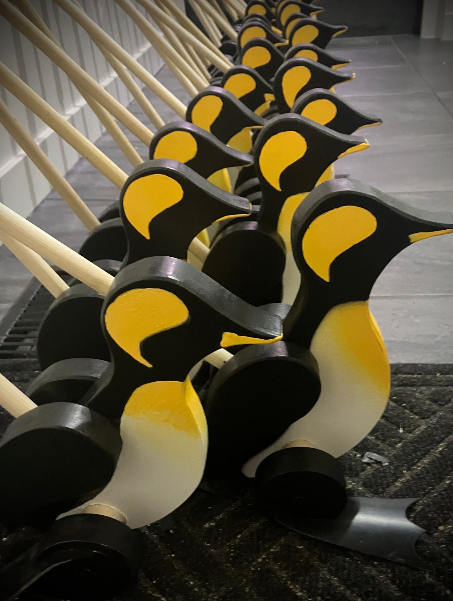 Push Along Penguin Toy