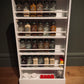 White Wall Mount Spice Rack