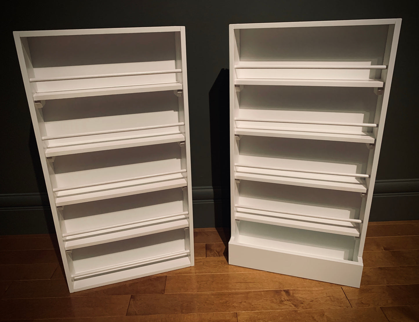 White Wall Mount Spice Rack