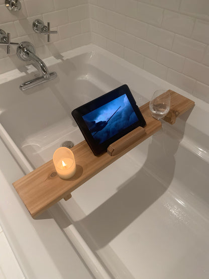 Custom Cedar Bath Caddy